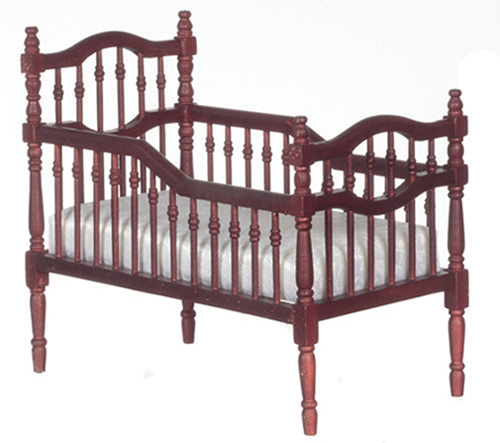 Victorian Crib, Mahogany